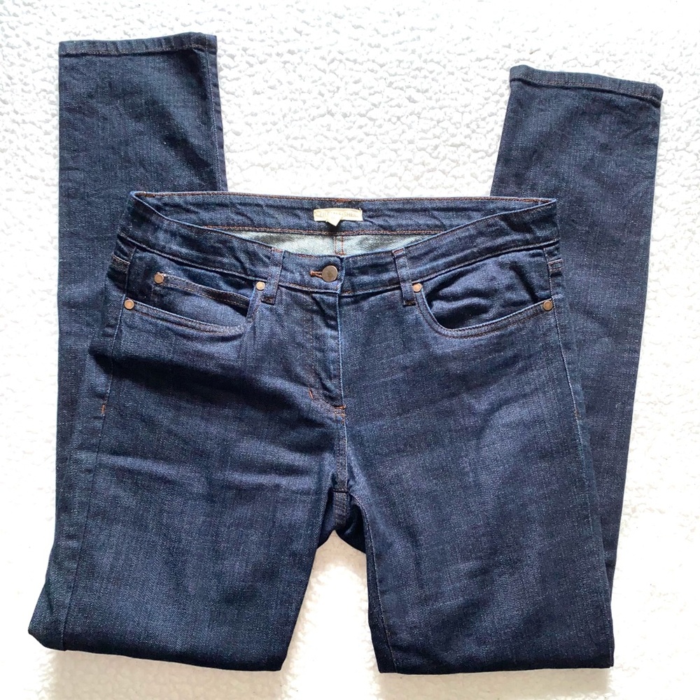 Eileen Fisher Dark Wash Straight Leg Jeans